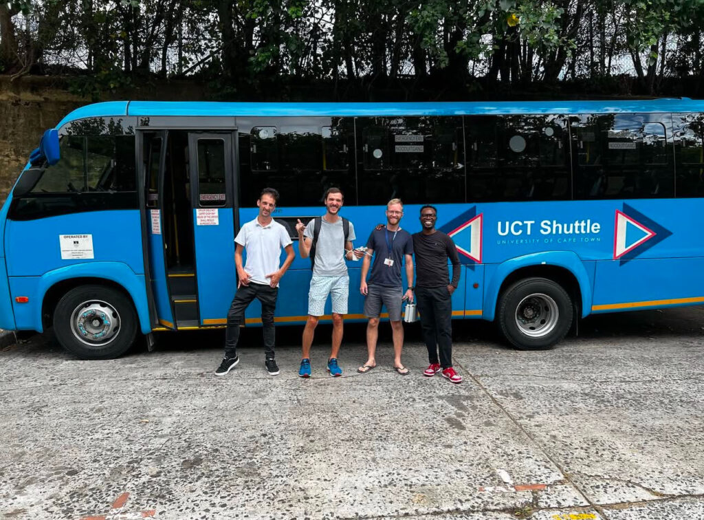 UCT Jamie Shuttle Installs amehlo.ai